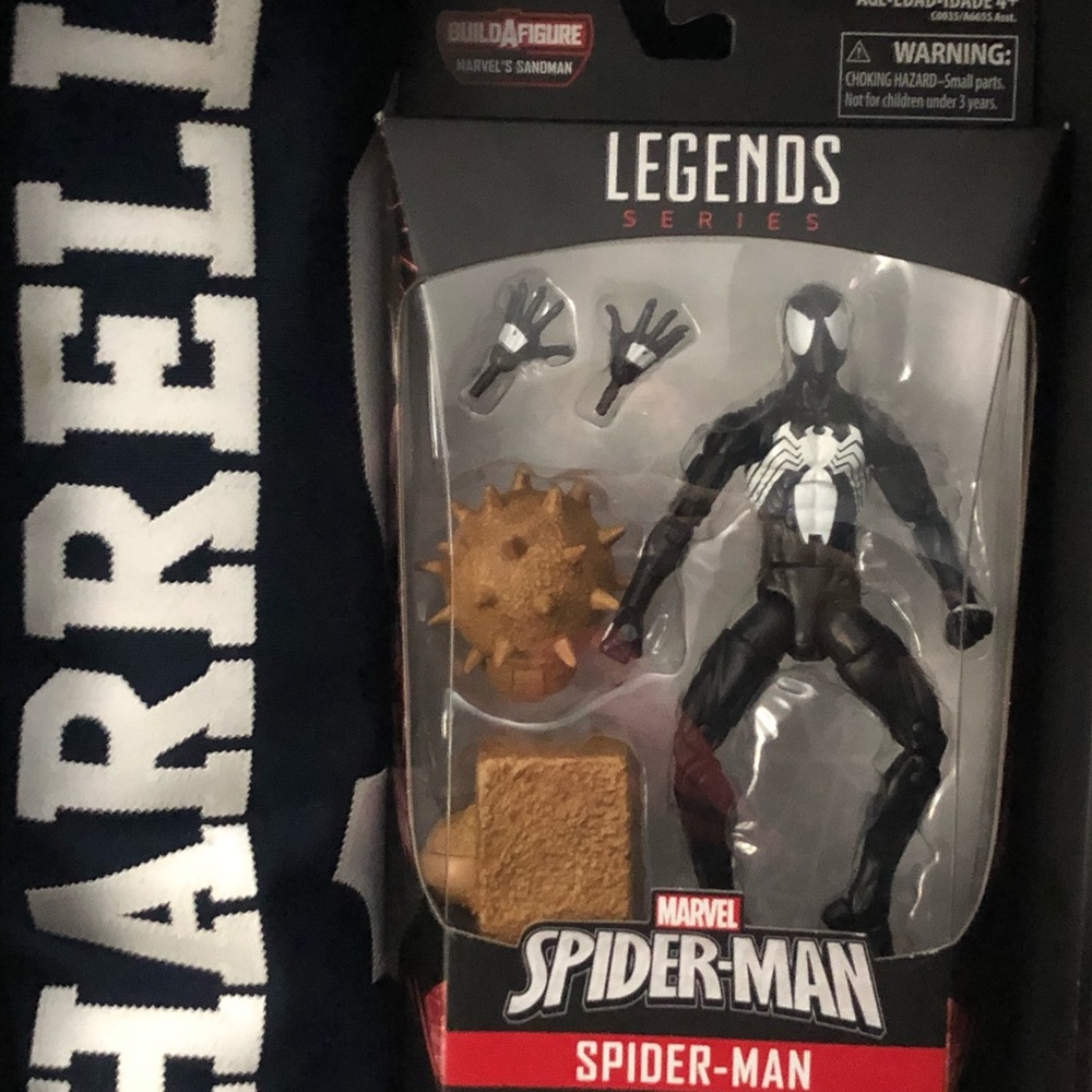 Marvel Legends Spider-Man black suit